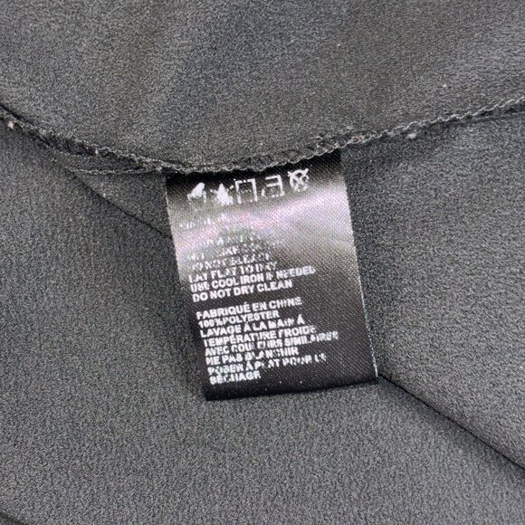 Paper Crane Black Sleeveless Halter Top - Size L - Picture 5 of 5